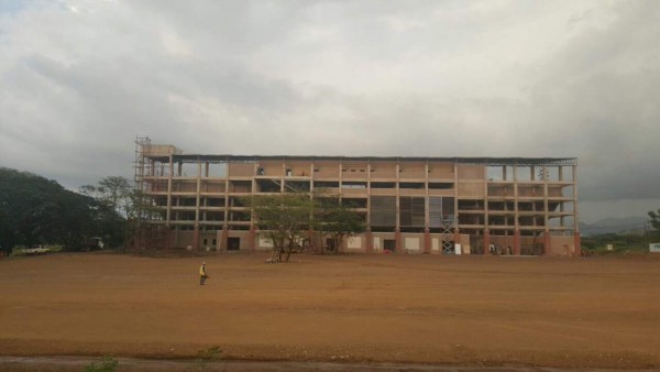 ¡CASI LISTO! Así luce estadio que inaugurarán Olimpia-Motagua en Choluteca