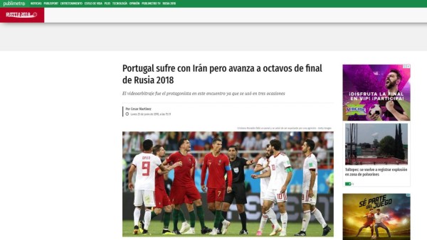 PORTADAS: Así ven a la Portugal de Ronaldo por su pase a octavos de Rusia 2018