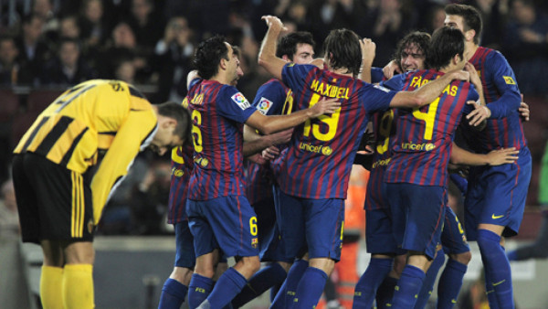 Messi y Barcelona no se cansan de golear