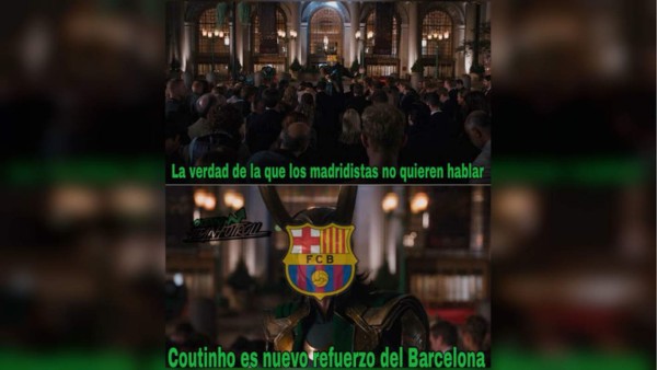 Barcelona ficha a Coutinho y afición lo celebra con divertidos memes