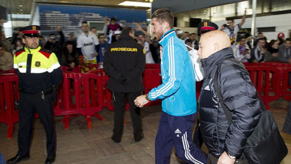 Real Madrid ya se encuentra en Barcelona