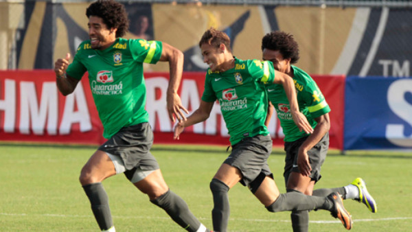 Selección de Brasil entrenó en Miami