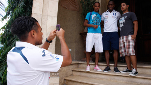 ¡El cariño por la Selección de Honduras!