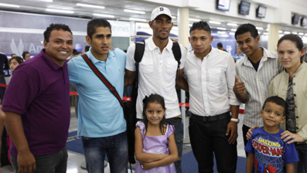 Legionarios viajaron tras cumplir misión