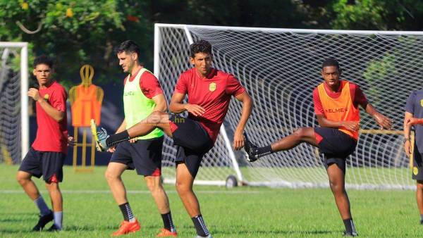 Alexander Mejía Rink, delantero gringo-hondureño, que está haciendo pruebas con ‘La Máquina’. Foto: Melvin Cubas.