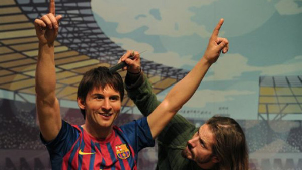 Messi y Cristiano se juntan en un museo en Londres