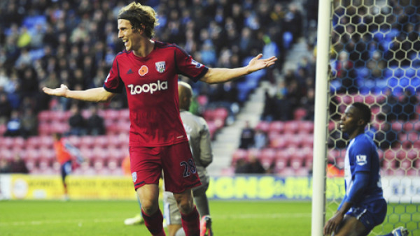 El West Bromwich hace aterrizar al Wigan