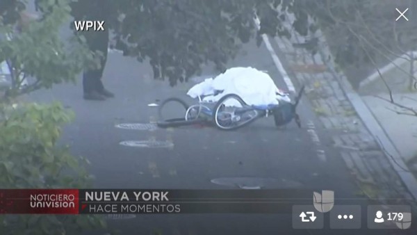EN FOTOS: Momentos de terror cuando camión embiste a peatones en Nueva York