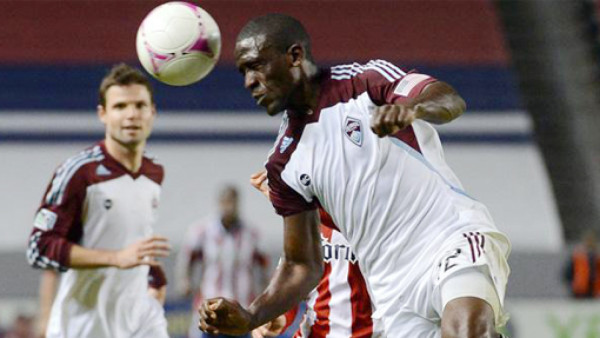 Hendry Thomas y Colorado Rapids celebran tras cinco juegos sin ganar