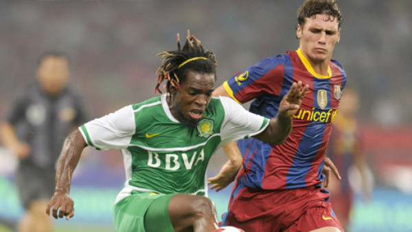 Pery Martínez lo hizo bien ante el Barça