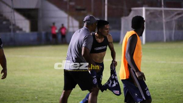 Con gol de Juan “Camellito” Delgado (109’), el Motagua vence 1-0 al Vida . Foto: Esaú Ocampo.