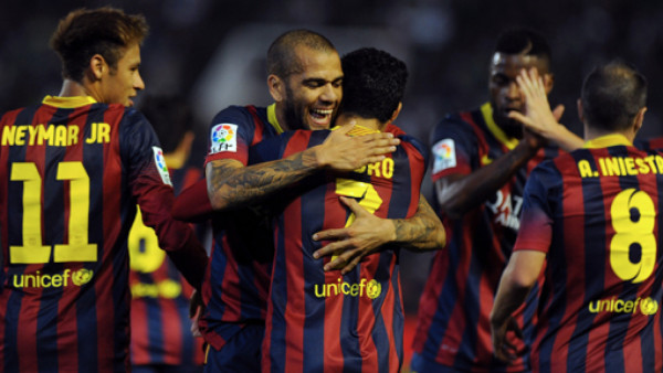 Barcelona golea y sigue su paso arrollador