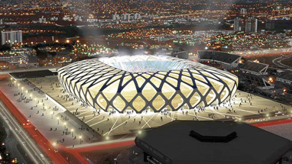 Manaos acelera obras para inaugurar estadio donde Honduras jugará ante Suiza
