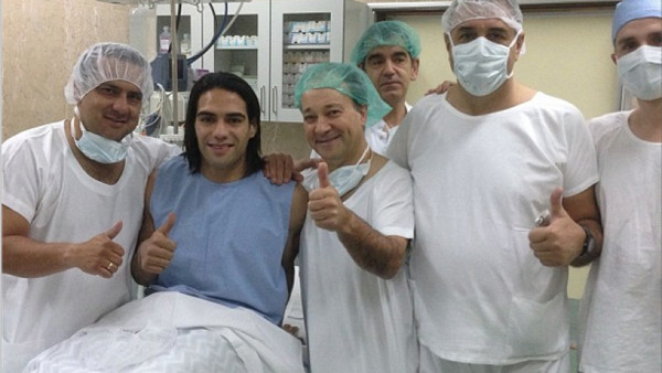 Radamel Falcao fue operado con 'éxito” en Portugal