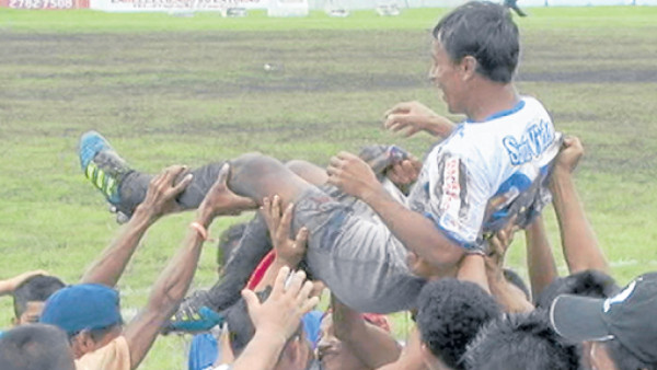 Javier Portillo salió chineado de Choluteca