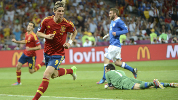Fernando Torres también hace historia en la Euro