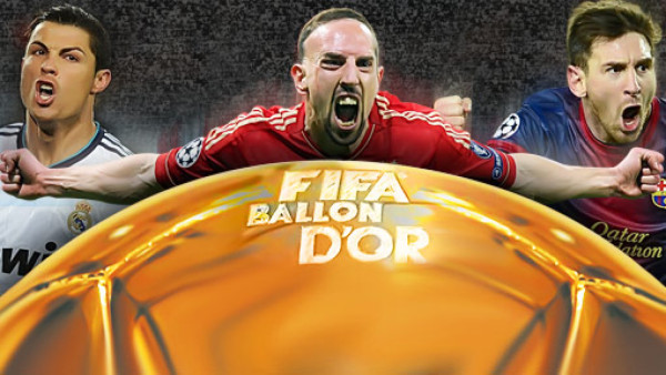 Cristiano Ronaldo, Messi y Ribéry, por el Balón de Oro