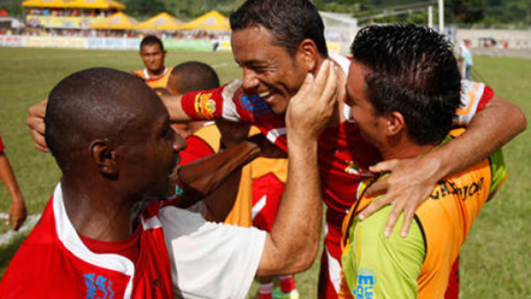 Dani Turcios jugó lesionado frente a Motagua