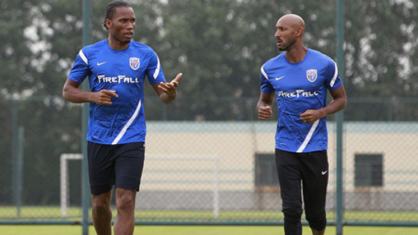 Drogba y Anelka, cerca de dejar China
