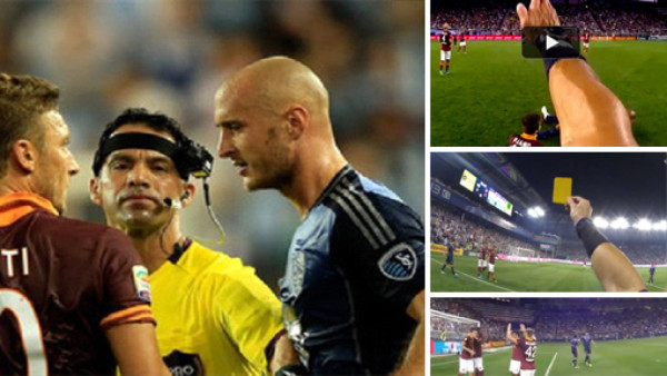 VIDEO: Un juego visto desde la perspectiva del árbitro