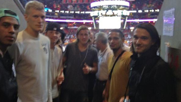 Eddie Hernández disfrutó de la NBA