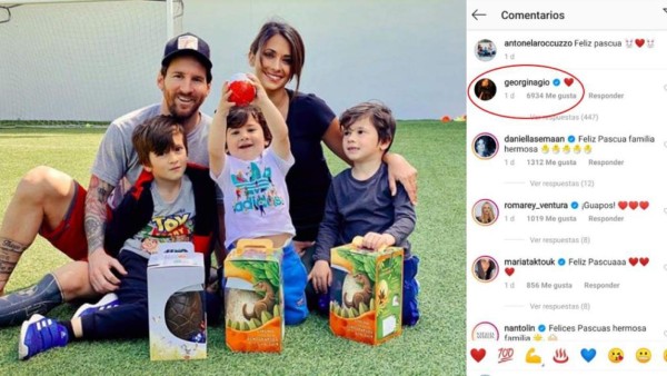 Amistad oculta: Así se llevan en Instagram Antonela Roccuzzo y Georgina Rodríguez