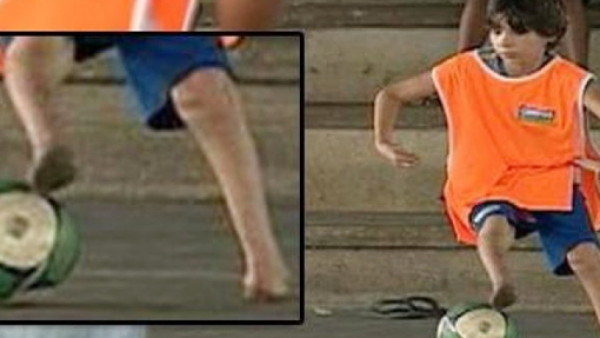 Gabriel, el niño sin pies, conocerá a Messi