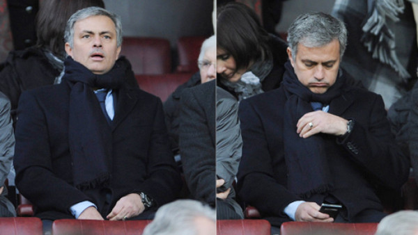 Mourinho espía por tercera vez al Manchester United