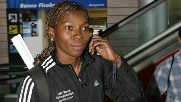 Jeimmy Bernárdez no logró clasificar a la final en 100 mts vallas