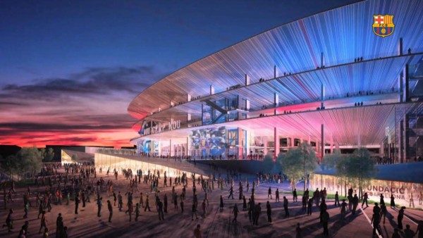 El Camp Nou se prepara para una espectacular 'cirugía estética'