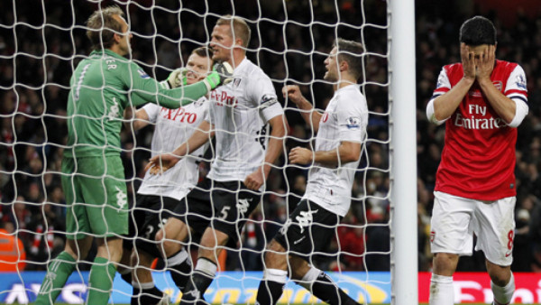 Empate de infarto entre Arsenal y Fulham