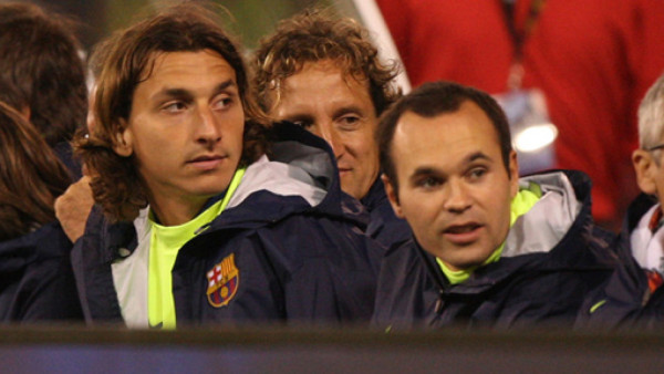 Iniesta cree que a Ibrahimovic no le tuvieron paciencia