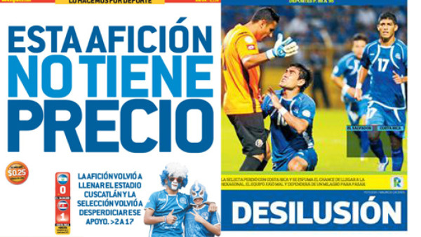 Prensa salvadoreña: 'Del sueño a la pesadilla'