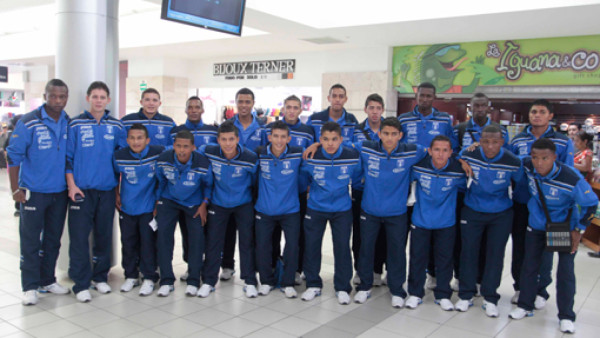 La selección de Honduras sub-17 ya está en Panamá