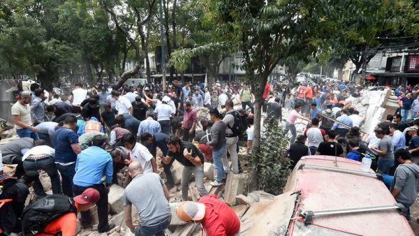 FOTOS: Las impactantes imágenes del terremoto que sacudió México