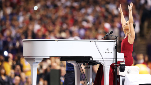 Espectacular ambiente en el Super Bowl XLVII