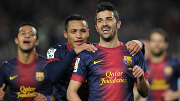 VIDEO: El golazo de Villa con el Barcelona en Copa del Rey