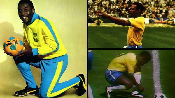 El día que Pelé posicionó la marca Puma en la Copa Mundial de Fútbol de México en 1970.