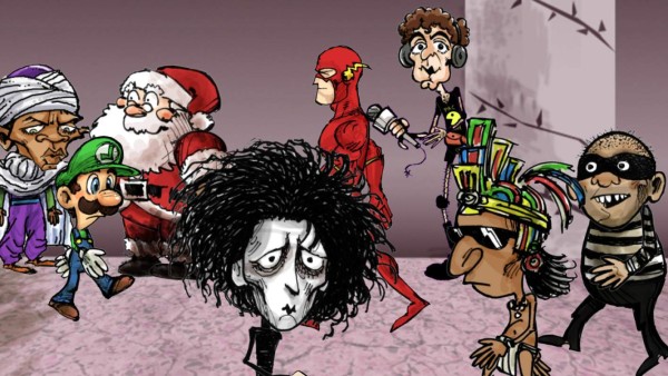 DIEZ-CÓMICS: La fiesta de disfraces