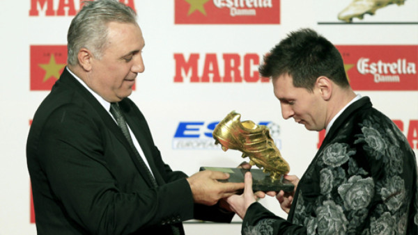 Lionel Messi conquistó tercera Bota de Oro