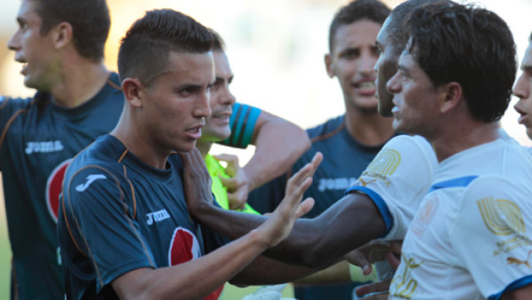 La bronca en el clásico Motagua-Olimpia