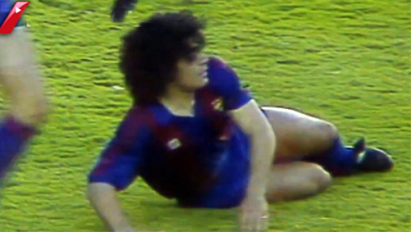 VIDEO: Se cumplen 30 años de la brutal patada de Goikoetxea a Maradona