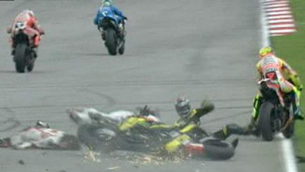 Piloto que atropelló a Simoncelli: 'No pude hacer nada por evitarlo'