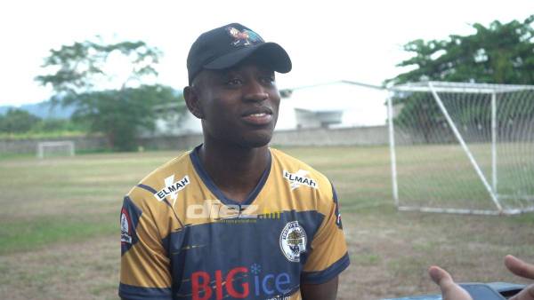 El defensor hondureño jugó en México (Juárez FC), Estados Unidos (Atlanta United 2) y Portugal (CD Nacional). Foto: Mauricio Ayala.