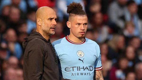 Pep Guardiola tuvo que pedirle perdón a Kalvin Phillips por las pocas oportunidades que le brindó en el Manchester City.