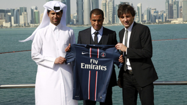 Presentan a Lucas Moura como nuevo jugador del París Saint Germain