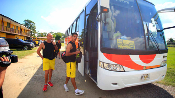 Real España va rumbo a Tegucigalpa