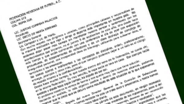 Castigados piden no ser llamados al Tri