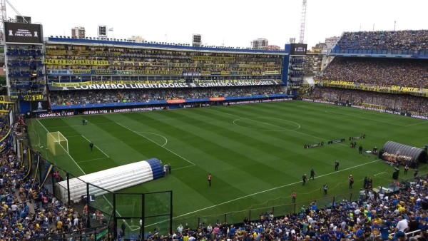 ¡Espectacular! El llenazo en La Bombonera para la final entre Boca Juniors y River Plate
