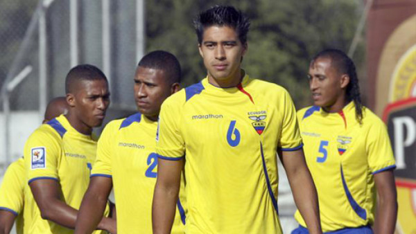 Christian Noboa es baja contra Honduras